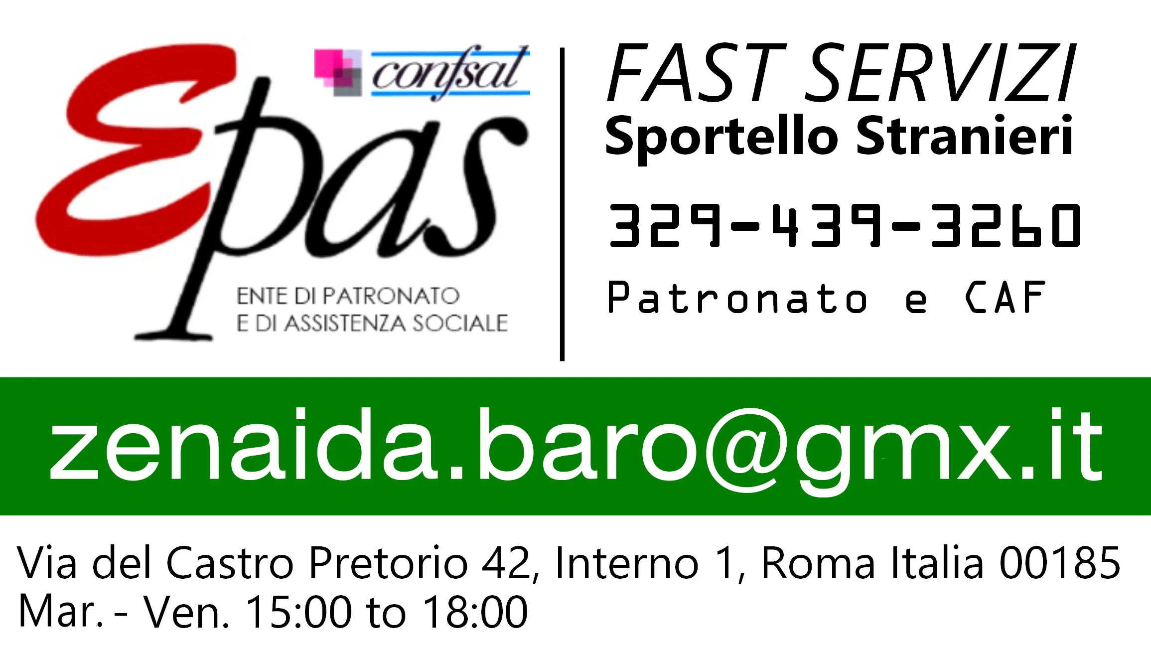 Fast Servizi
                Business Card
